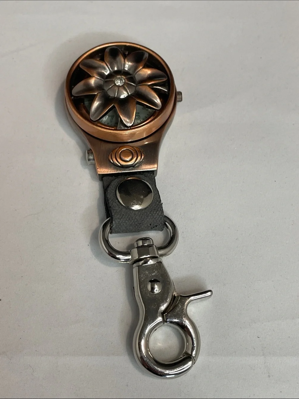 Retro Mark Naimer Steampunk Trail Clip Pocket Watch